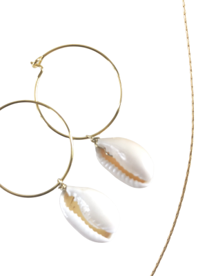 Pendientes concha
