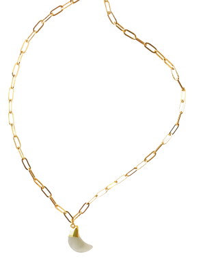 Collar luna gris