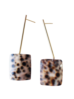 Pendientes animal print