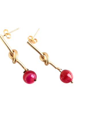 Pendientes nudo