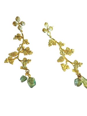 Pendientes hiedra